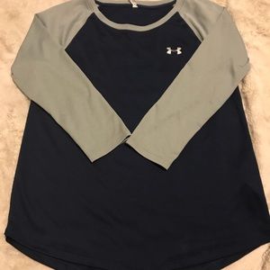 Under Armor 3/4 sleeve workout shirt